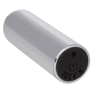 10 Function Rechargeable Bullet - Silver - MyPleasure