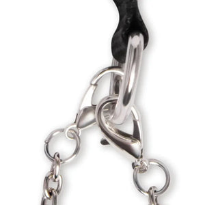 12 Pc Interchangeable Collar and Nipple Clips Set - Black