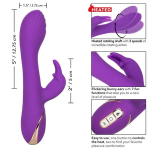 Jack Rabbit Signature Heated Silicone Rotating G Rabbit