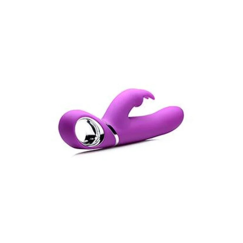 Power Bunnies Twirly Silicone Spinning Rabbit - Vibrator - Purple