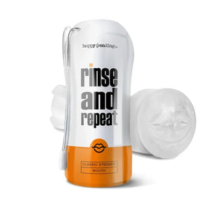 Happy Ending Rinse and Repeat Classic Stroker - Mouth