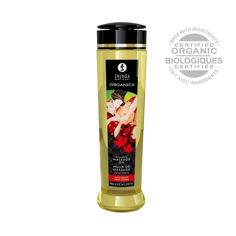 Organica Massage Oils - Maple Delight - 8 Fl. Oz.