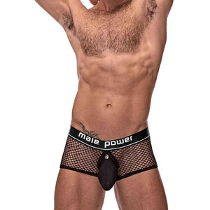 Cock Pit Net Mini Cock Ring Short - Medium Black
