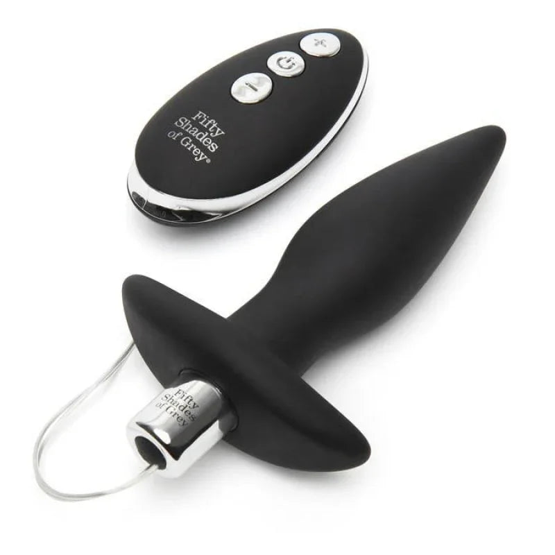 Fifty Shades Relentless Vibrations Remote Control Butt Plug