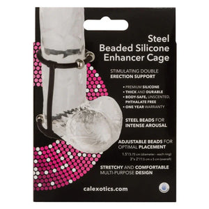 Steel Beaded Silicone Enhancer Cage