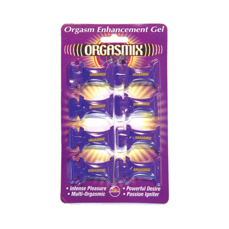 Orgasmix Pillow Packs Blister Card - 8 Piece