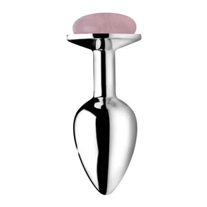 Rose Quartz Anal Plug - Small