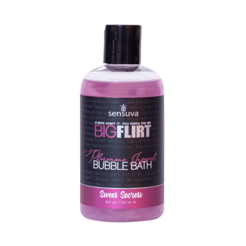 Big Flirt Pheromone Infused Bubble Bath - Sweet Secrets - 8 Fl. Oz.