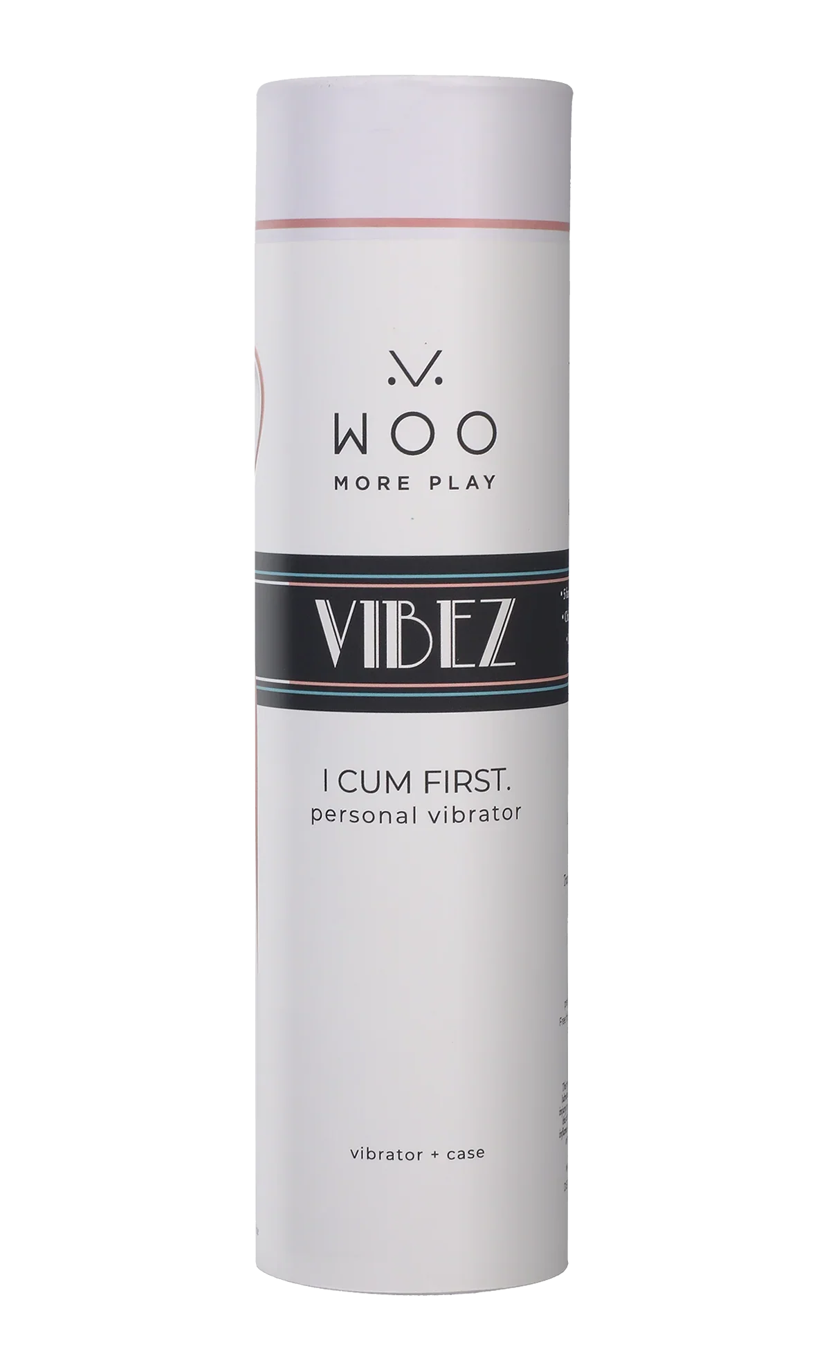 Woo - Vibez - I Cum First - Clitoral Vibrator and Travel Case