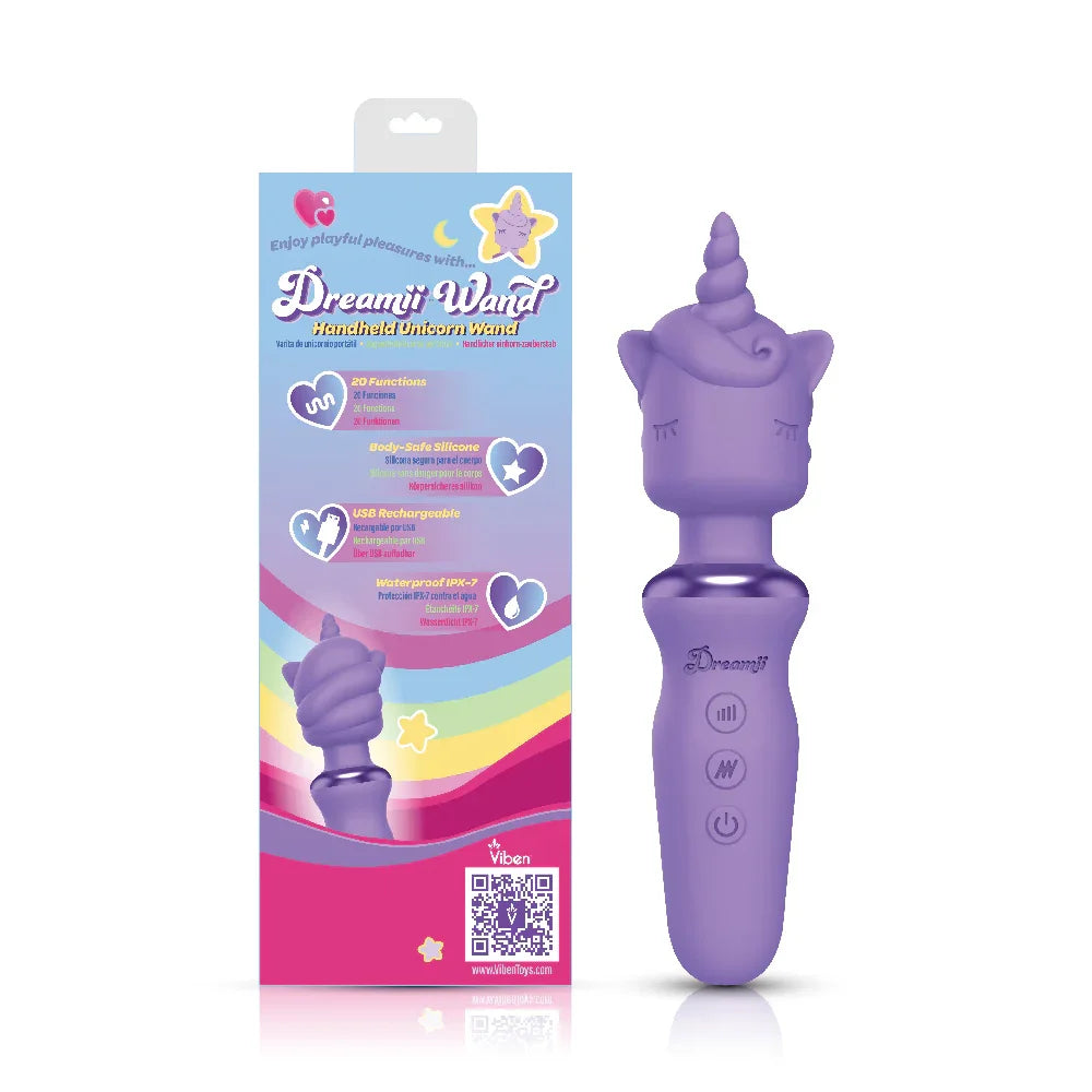 (Presale Only) - Dreamii Wand Powerful Unicorn Wand - Lilac Whirl