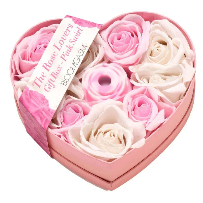 Bl the Rose Lovers Gift Box - Pink Swirl