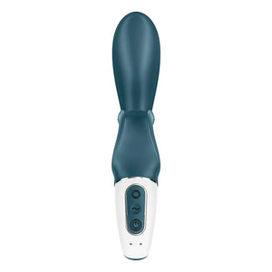 Hug Me - Rabbit Vibrator - Grey/blue
