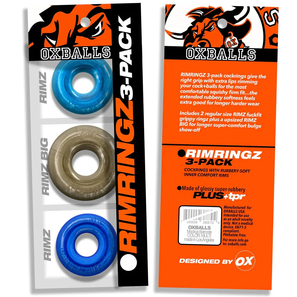 Rimringz Multi Size 3 Pack - Cool Blues