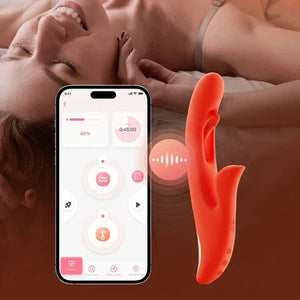 Tressa App-Enabled Tapping Vibrator G-Spot and Clitoral Stimulation