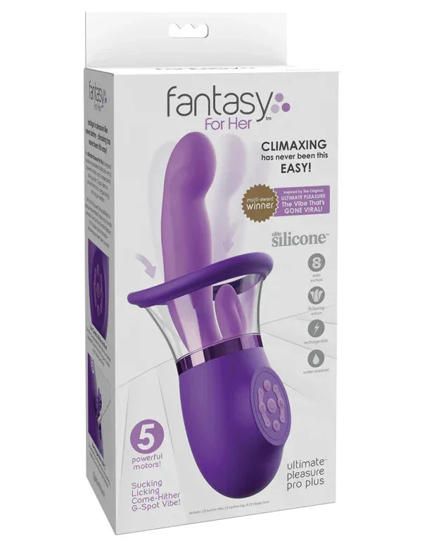 Fantasy for Her Ultimate Pleasure Pro Plus - Purple