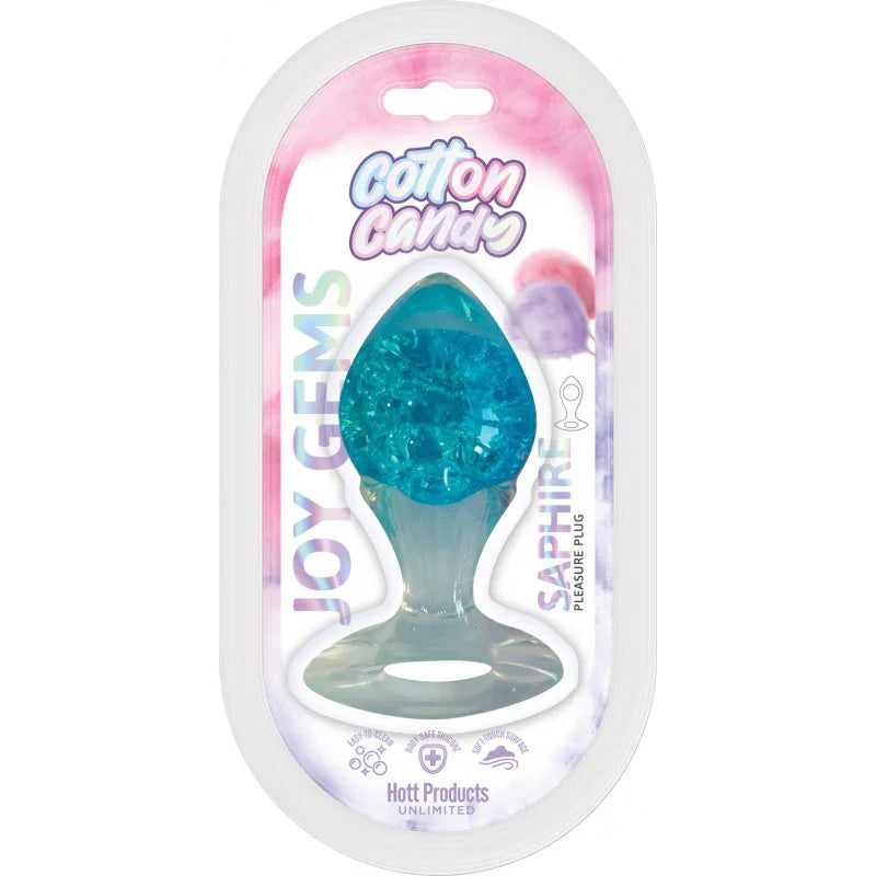 Cotton Candy - Joy Gems Saphire Butt Plug