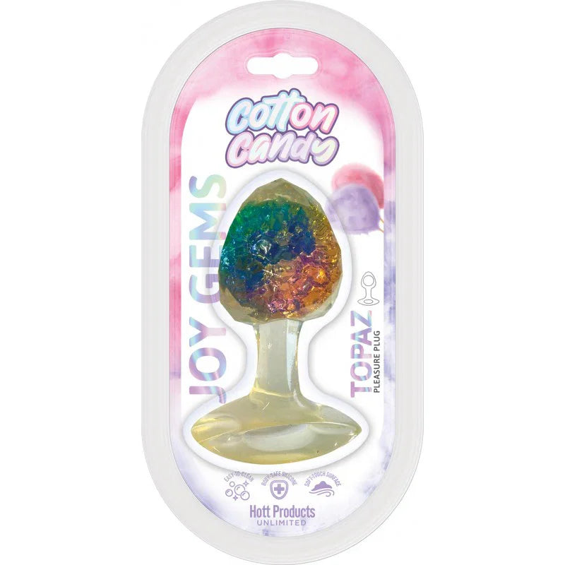 Cotton Candy - Joy Gems Topaz Butt Plug