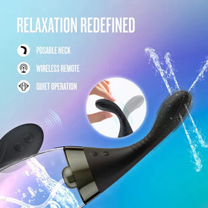 Anal Adventures Platinum - Aqua Jet - Black