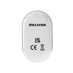 Evolved Eager Egg Vibrating & Thrusting Egg w/Remote - Purple