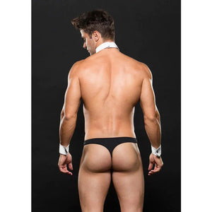 3 Piece Tuxedo Set - Medium/large - White/black - MyPleasure