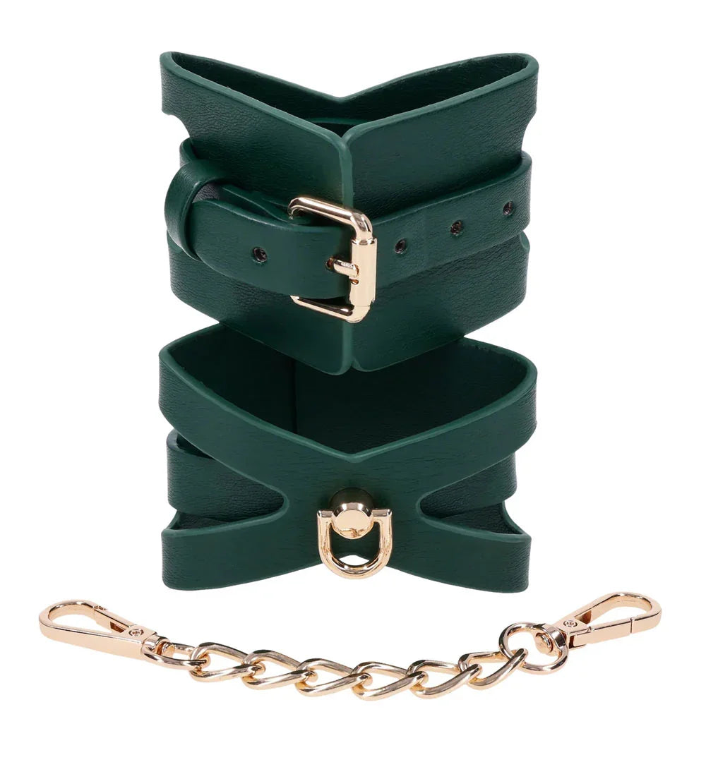 Indica Cutout Cuffs - Green