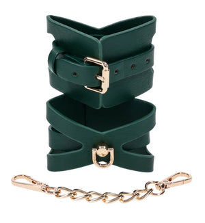 Indica Cutout Cuffs - Green