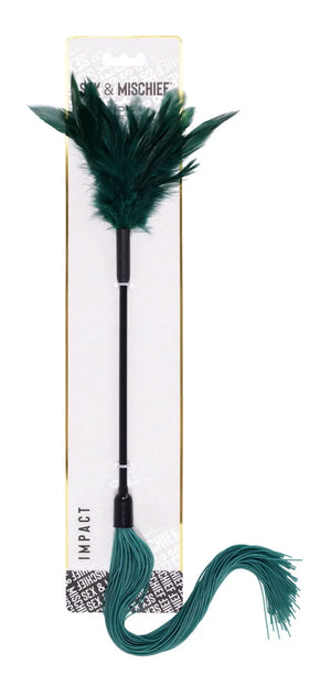 Indica Feather Tickler - Green