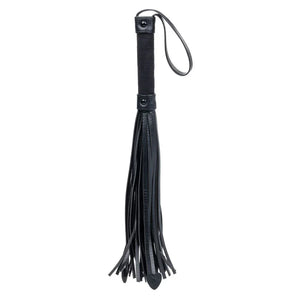 Nocturnal Collection Heart Throb Flogger - Black