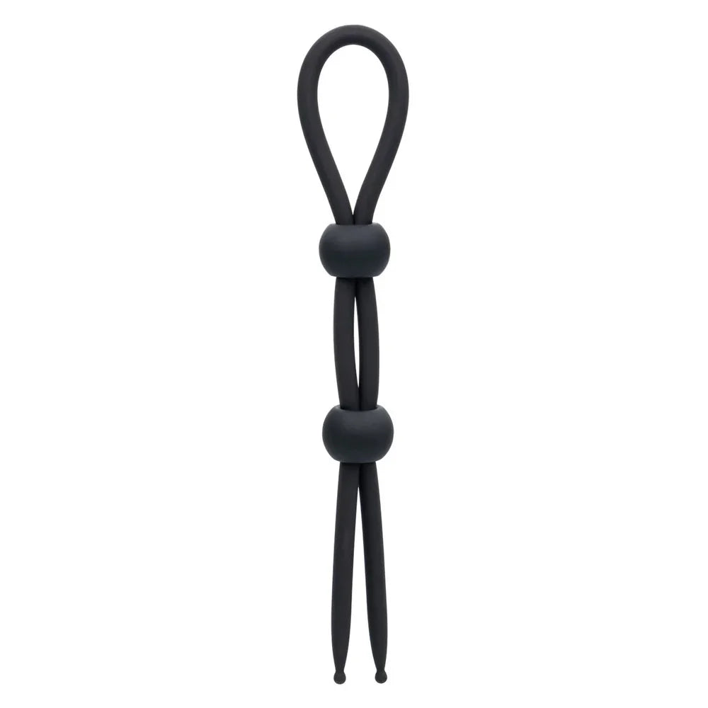 Alpha Liquid Silicone Dual Lasso - Black