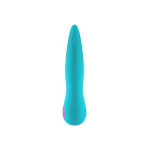 Solia Bullet Flat Tipped Vibrator - Turquoise