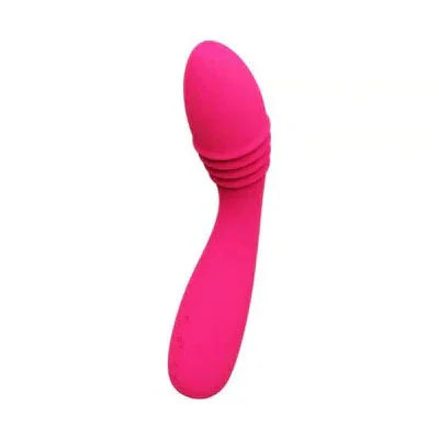 Ohni Rechargeable G-Spot Thrusting Vibe - Pink