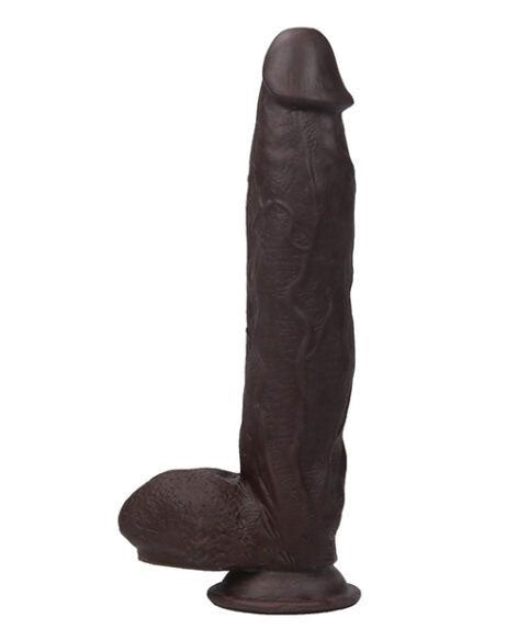Real Skin 12 Inch Dual Layer Dong Dk Brown