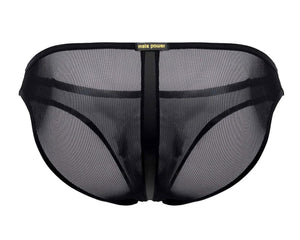 Landing Strip Bikini Brief - Large - Black
