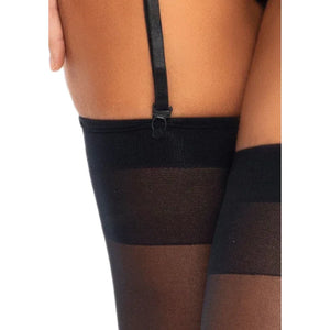 3pc Lace Bra Top Set - Black - Medium - MyPleasure