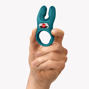 Nōs Classic Vibrating Cock Ring - Bottle Green