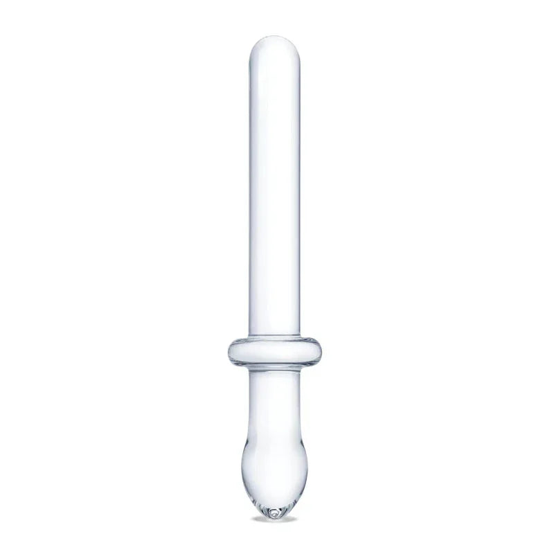 9.25 Inch Classic Smooth Dual-Ended Dildo - Clear