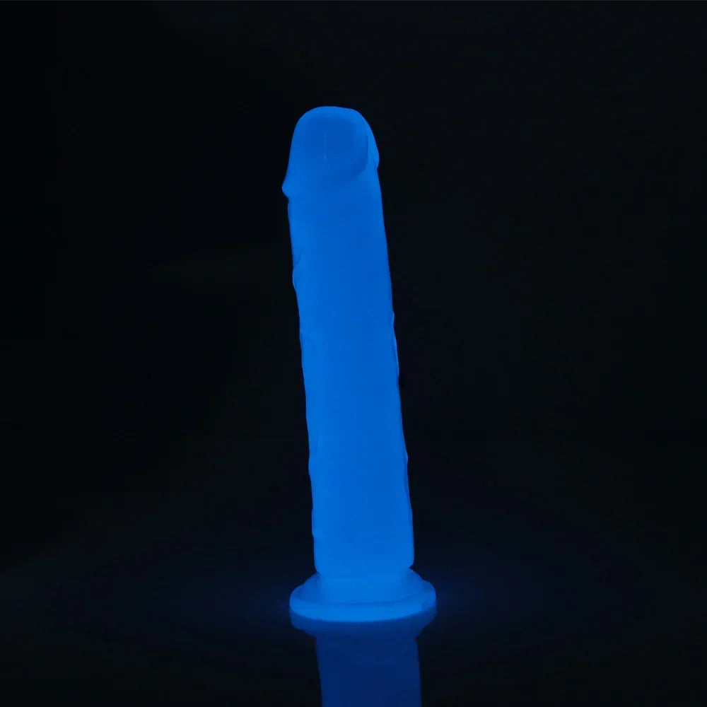 Get Lucky Glow in the Dark Periwinkle Peen - 8.5 Inch