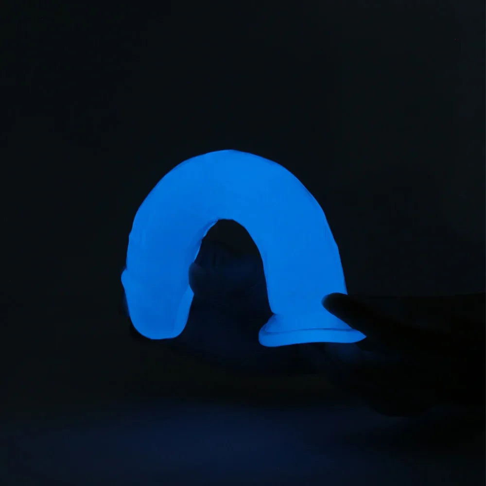 Get Lucky Glow in the Dark Periwinkle Peen - 8.5 Inch