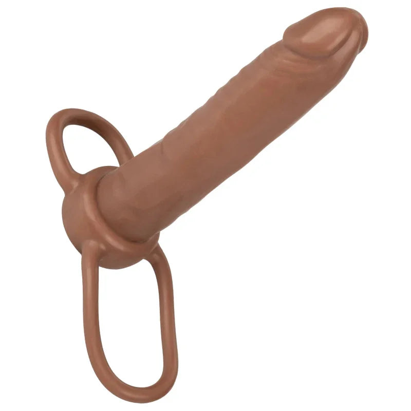 Accommodator Dual Penetrator - Brown - MyPleasure
