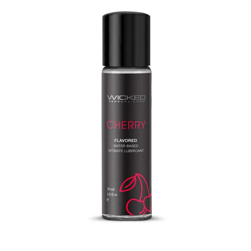 Aqua Cherry Water-Based Lubricant 1 Oz - MyPleasure