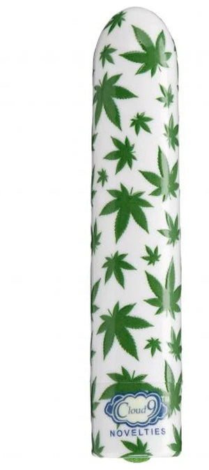 420 Slim Cannabis Leaf Vibe - White/green