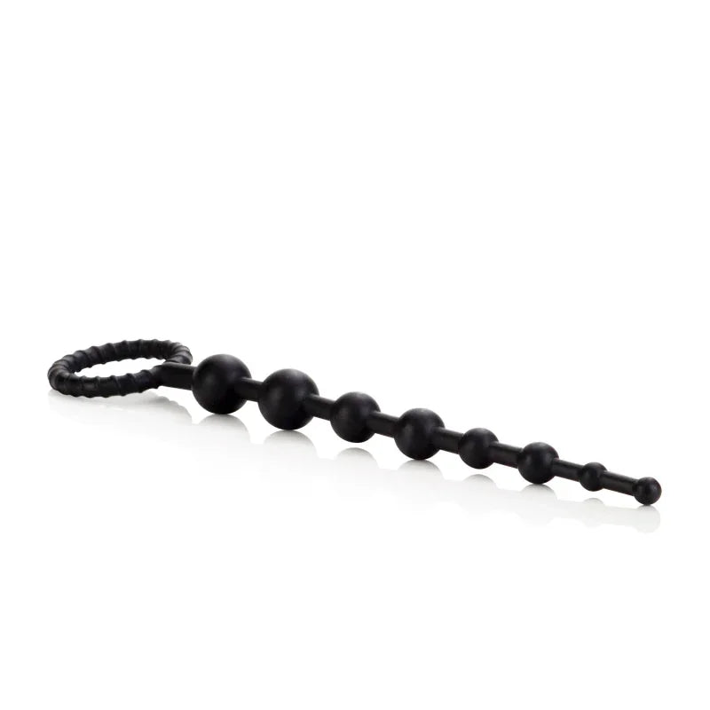 Booty Call X-10 Beads - Black - MyPleasure