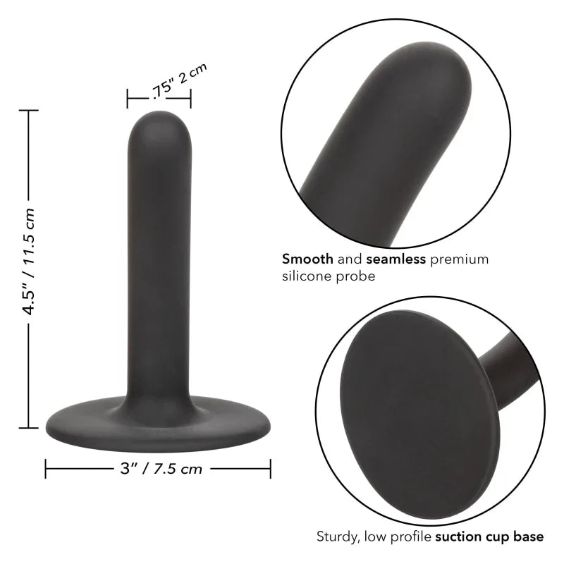 Boundless Slim - 4.5 Inch - Black - MyPleasure