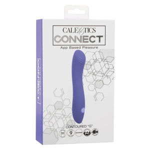 Calexotics Connect Contoured ""G"" - Periwinkle - MyPleasure