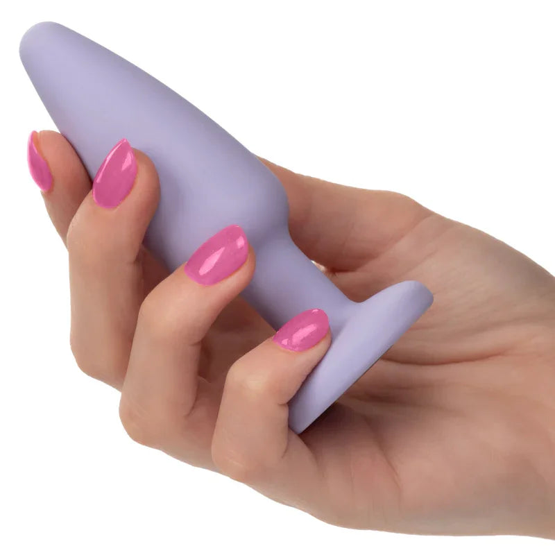 CalExotics First Time Crystal Booty Kit Anal Butt Plug Toy Set of 3 - Purple SE-0004-40-2