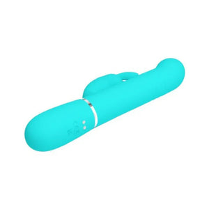 Coale Rabbit Vibrator Pearls - Turquoise - MyPleasure