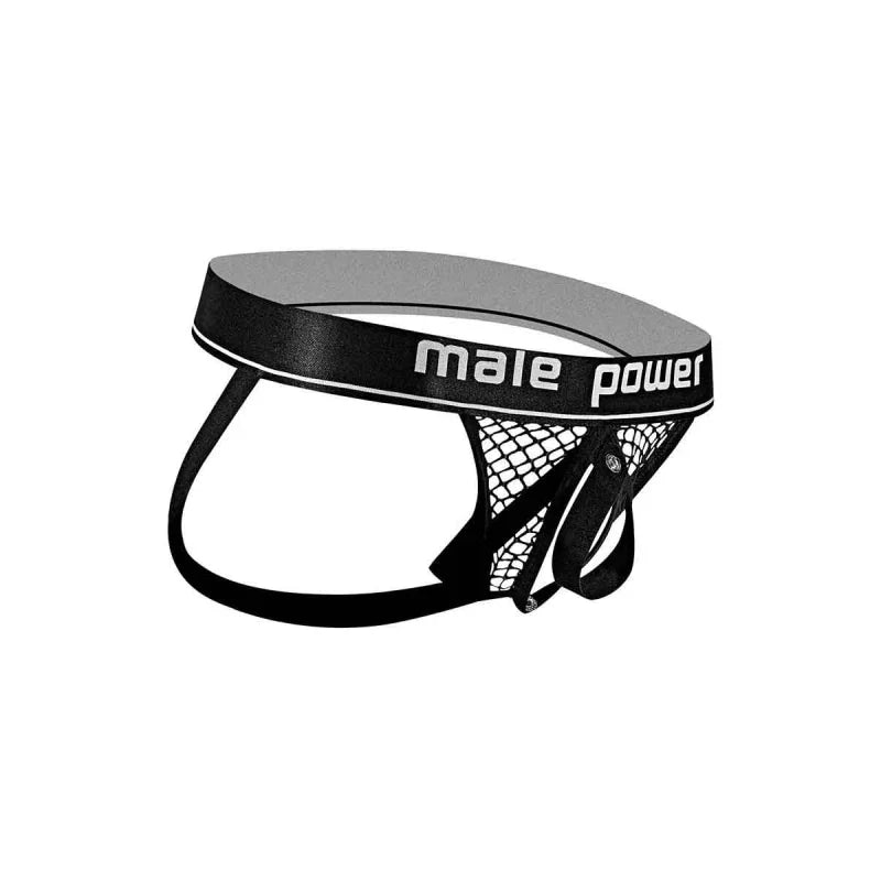 Cock Pit Net Cock Ring Jock - S/ M - Black