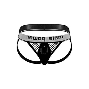 Cock Pit Net Cock Ring Jock - S/ M - Black