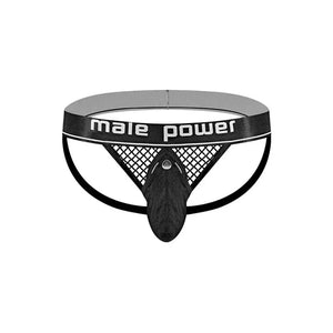 Cock Pit Net Cock Ring Jock - S/ M - Black