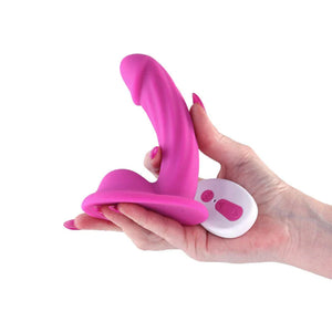 Colours Curve Vibrating 5" Dildo - Pink - MyPleasure